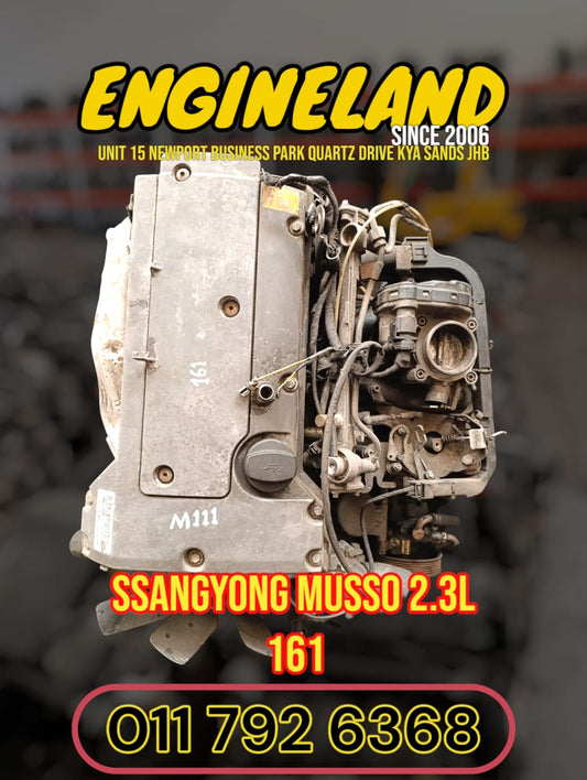 Ssangyong Musso 2.3L 161 engine