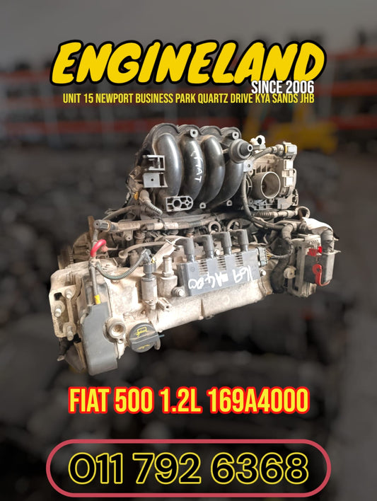 Fiat 500 1.2L 169A4000 engine