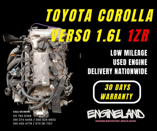 Toyota Corolla, Verso 1.6L 1ZR engine