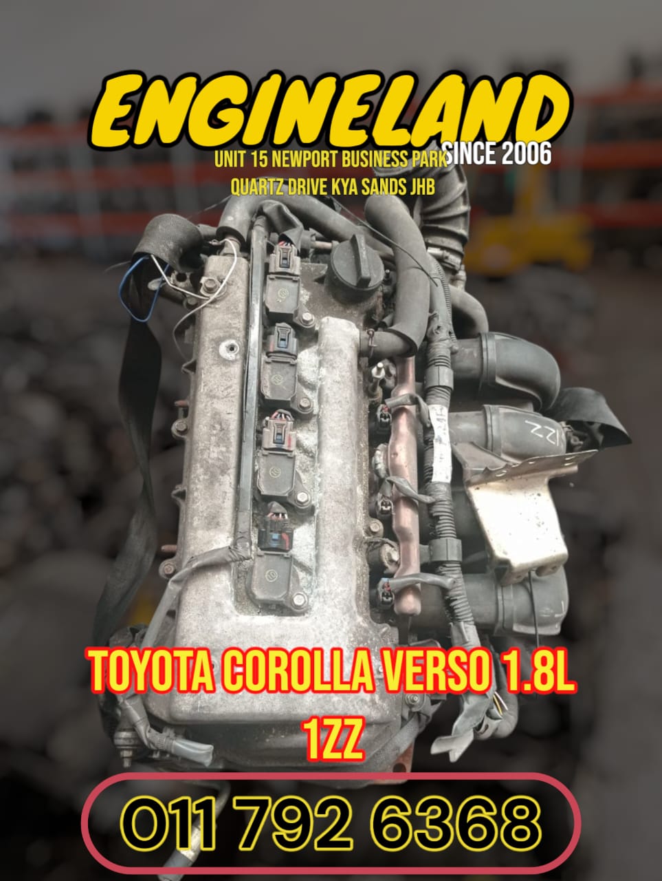 Toyota Corolla, Verso 1.8L 1ZZ engine
