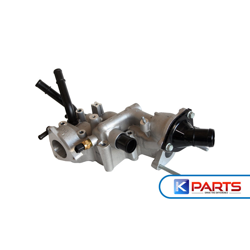 KIA SEDONA * SORENTO * SPORTAGE / HYUNDAI SANTA FE * TUCSON IX35 THERMOSTAT HOUSING 256102F010