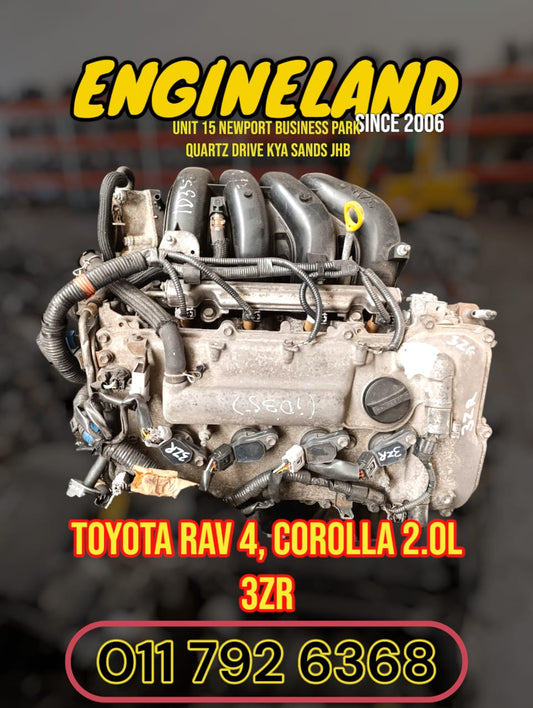 Toyota Rav 4, Corolla 2.0L 3ZR engine