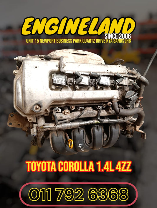 Toyota Corolla 1.4L 4ZZ engine