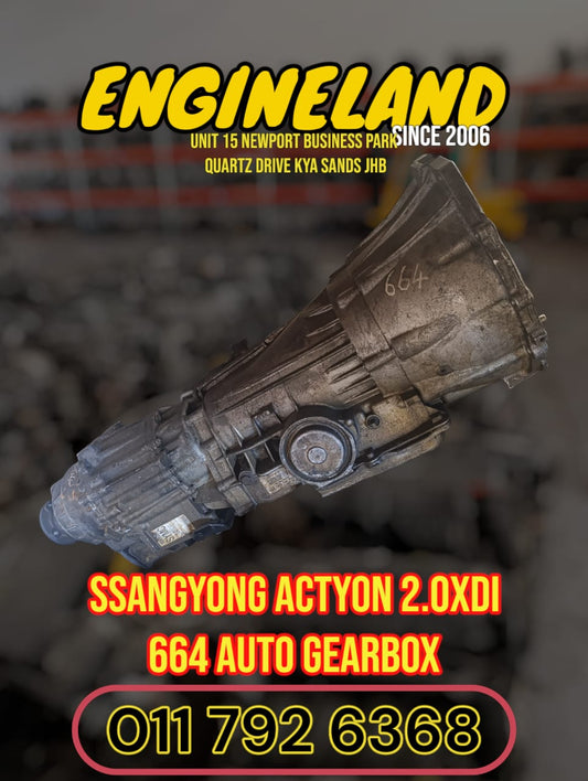 Ssangyong Actyon 2.0xdi 664 4x4 automatic transmission