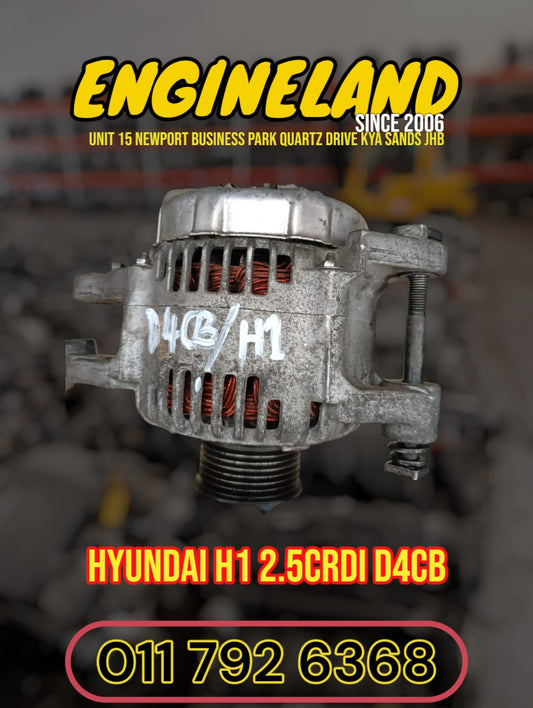 Hyundai H1 2.5crdi D4CB used alternator