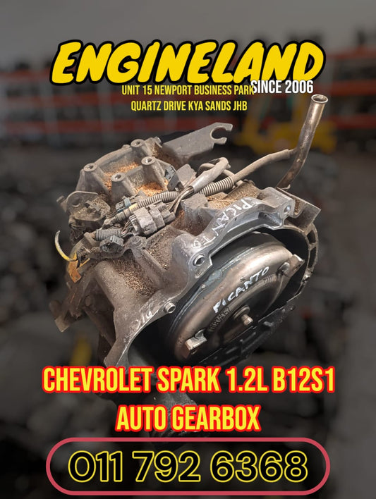 Chevrolet Spark 1.2L B12S1 automatic gearbox