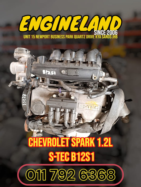Chevrolet Spark 1.2L S-TEC B12S1 engine