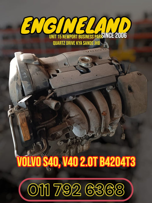 Volvo S40, V40 2.0T B4204T3 engine