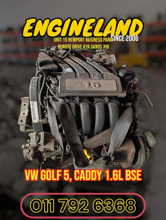 VW Golf 5, Caddy 1.6L BSE engine