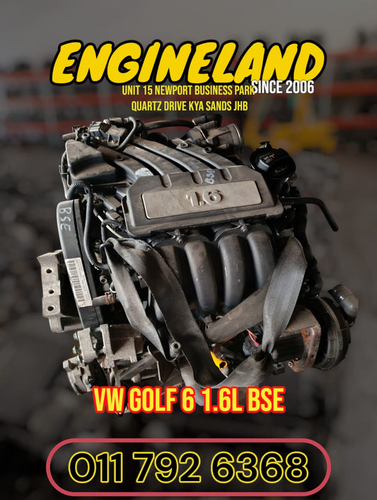 VW Golf 5, Caddy 1.6L BSE engine