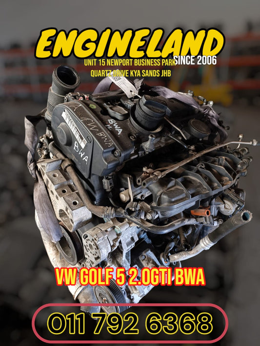 VW Golf 5 2.0GTI BWA engine
