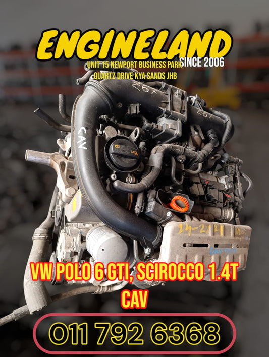 VW Polo 6 GTI, Scirocco 1.4T CAV engine