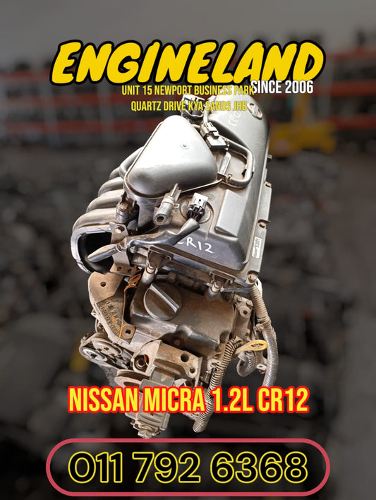 Nissan Micra 1.2L CR12 engine
