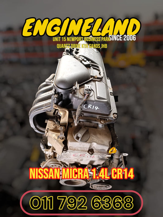 Nissan Micra 1.4L CR14 engine