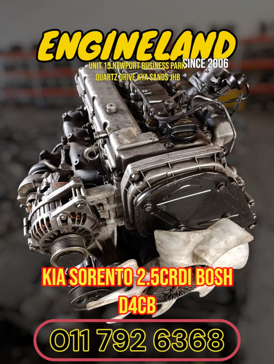 Hyundai H-1, Sorento 2.5crdi D4CB bosh injector engine