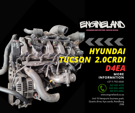 Hyundai Tucson, Kia Sportage 2.0crdi D4EA engine