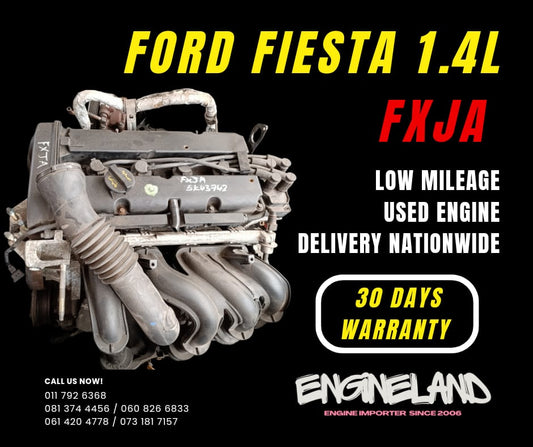 Ford Fiesta 1.4L FXJA engine