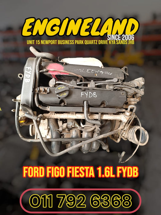 Ford Fiesta Figo 1.6L FYDB engine
