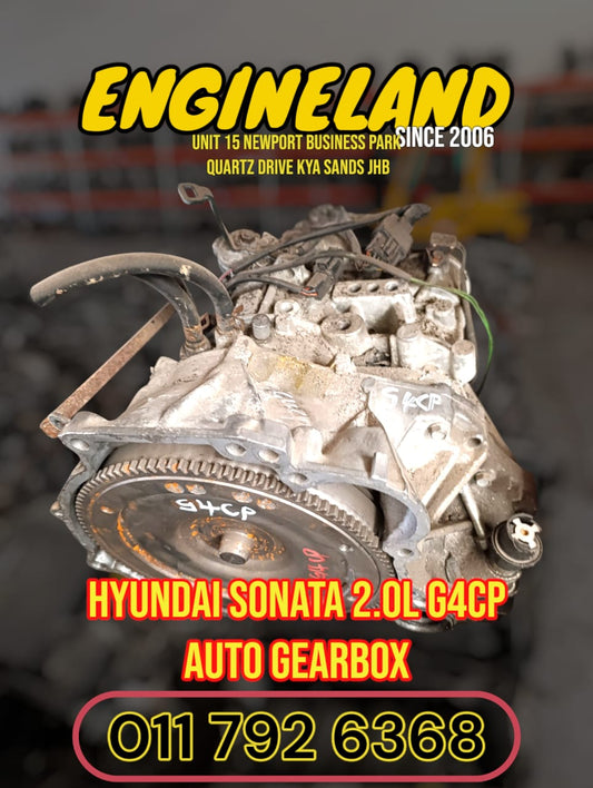 Hyundai Sonata 2.0L G4CP automatic gearbox