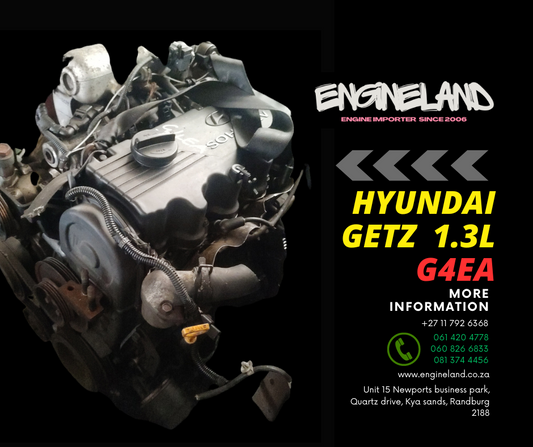 Hyundai Getz, Accent 1.3L 12v G4EA engine