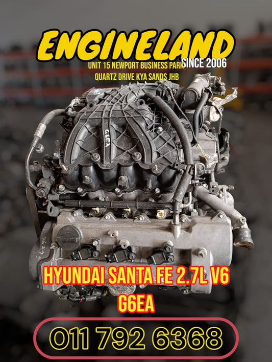Hyundai Santa Fe 2.7L V6 G6EA engine