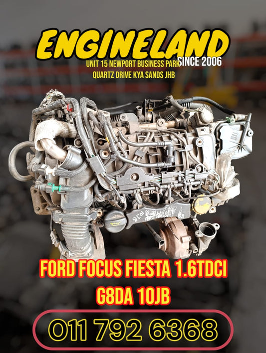 Ford Focus, Fiesta 1.6tdci G8DA 10JB engine