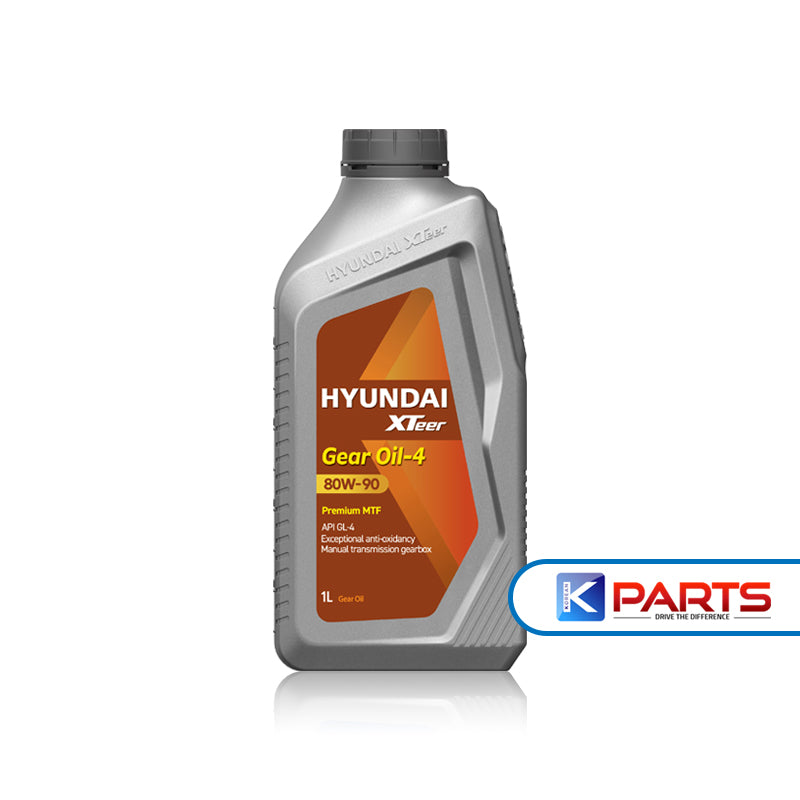 gear and transmission oil HYUNDAI XTEER GEAR OIL-4 80W90 1L, API GL-4 MANUAL TRANSMISSION OIL – KParts Online