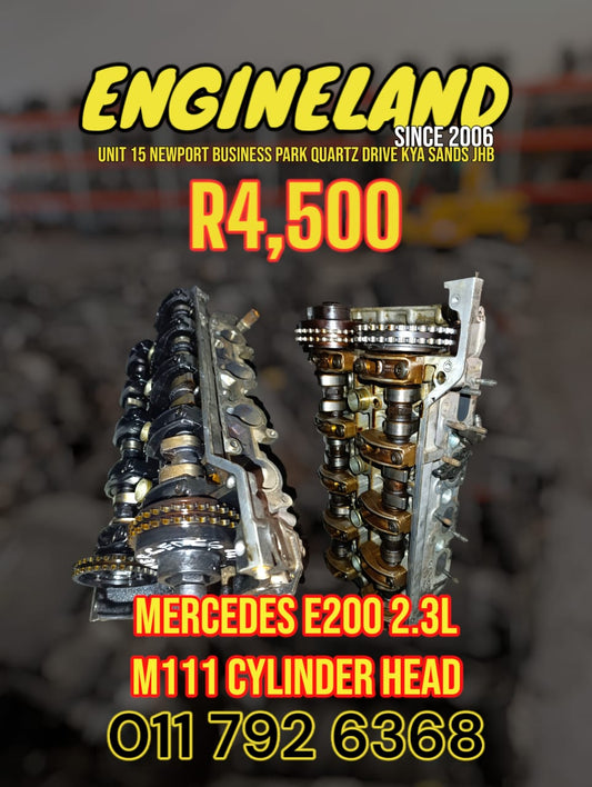 SSANGYONG MUSSO 2.3L 161 ENGINE CYLINDER HEAD