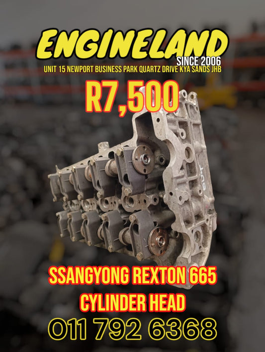 SSANGYONG REXTON KYRON 2.7CRDI 665 USED CYLINDER HEAD