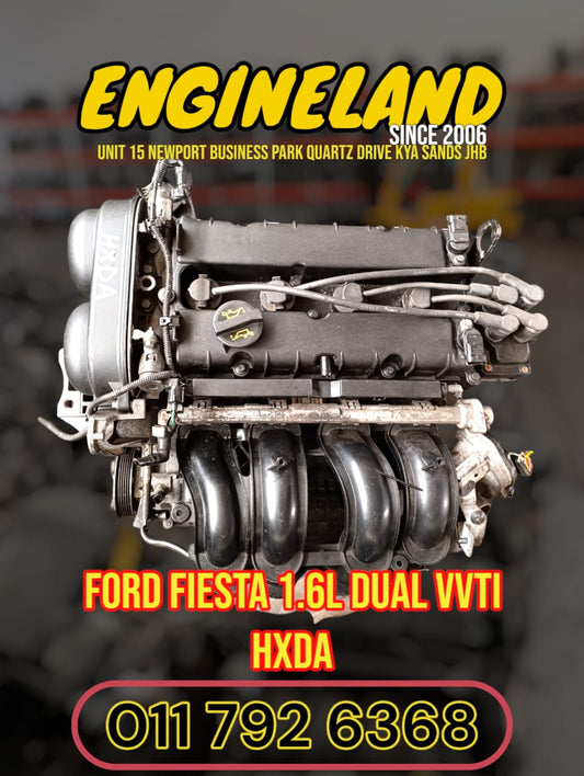 Ford Fiesta Focus 1.6L dual vvti HXDA engine