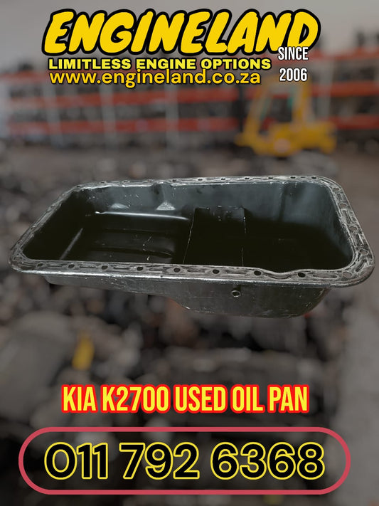 KIA K2700 2.7 DIESEL J2 ENGINE USED OIL PAN