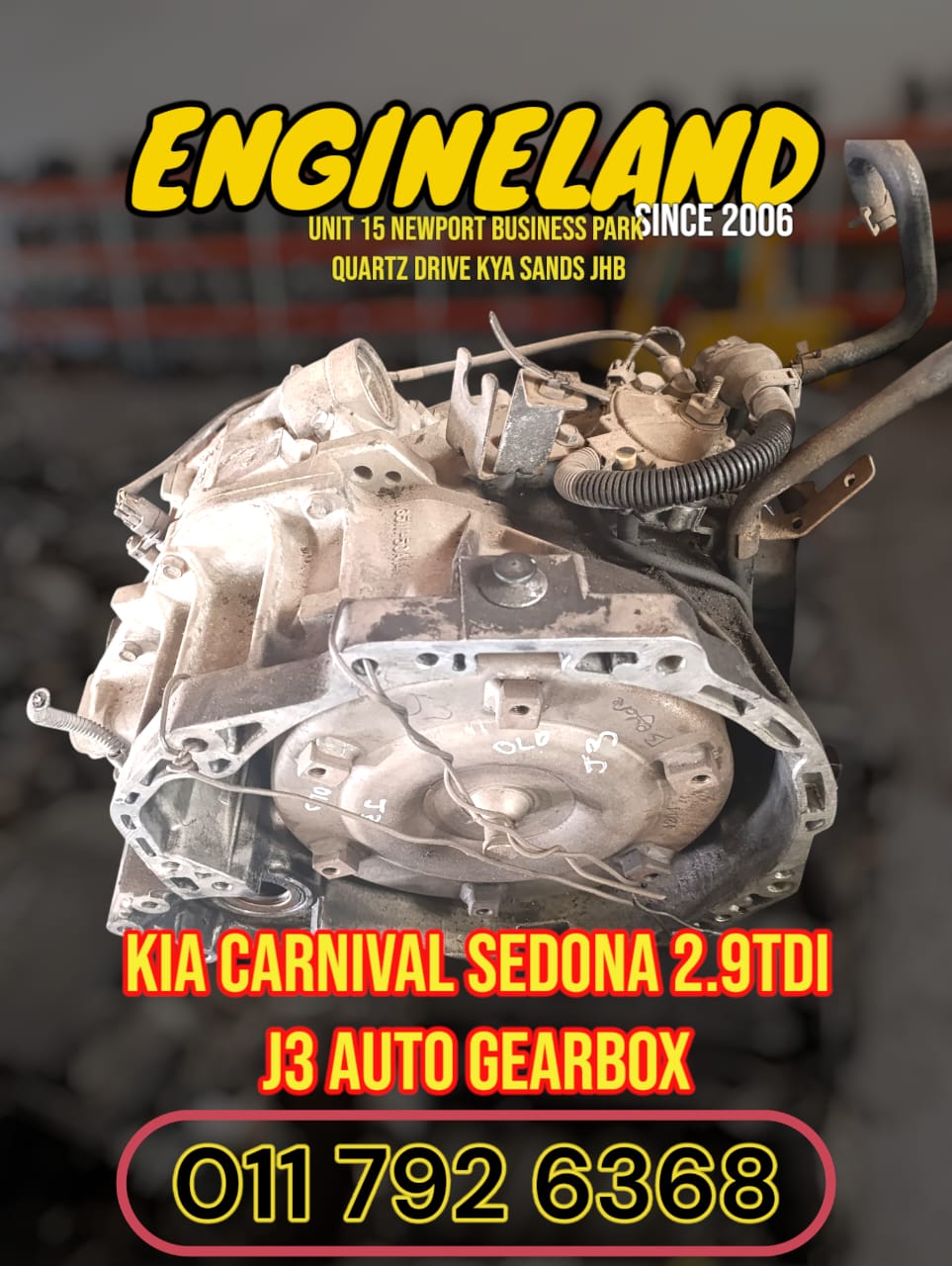 Kia Carnival, Sedona J3 2.9tdi Automatic gearbox