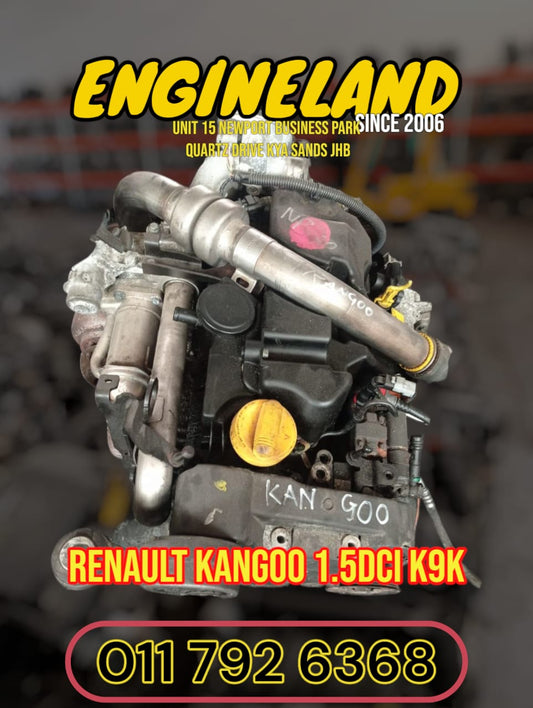 Renault Kangoo 1.5dci K9K engine