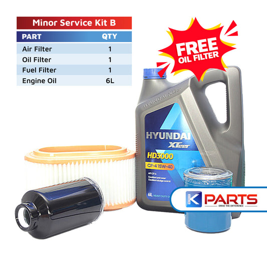 HYUNDAI H100 D4BB 2.6D SERVICE KIT KSK4F100 2014-CURRENT