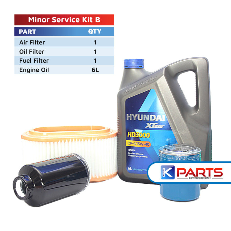HYUNDAI H-100(H100) SERVICE KIT (MAJOR / MINOR) SERVICE KSK4F000 2004-2014