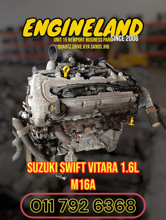 Suzuki Swift, Vitara 1.6L M16A engine