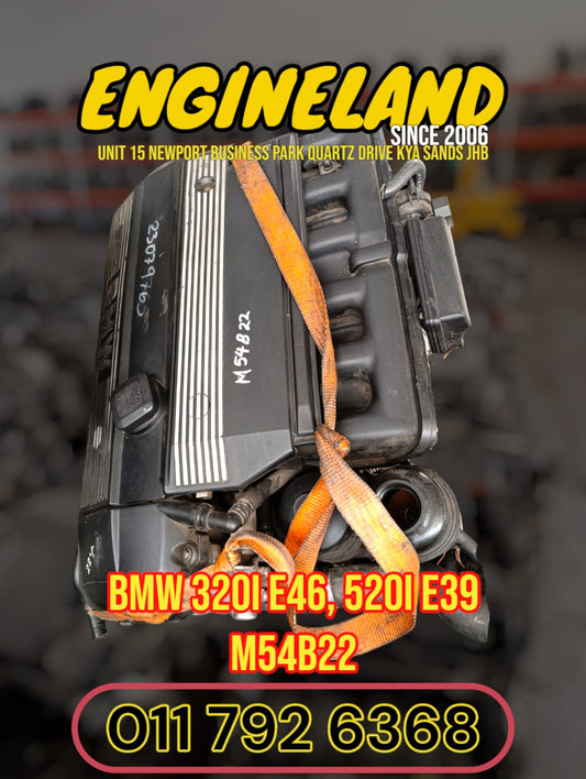 BMW E46 320i E39 520i M54B22 engine