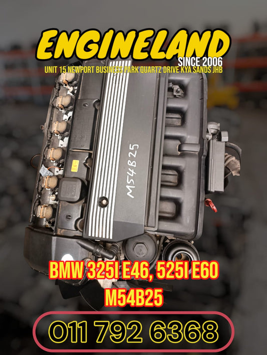 BMW 325i E46, 525i E60 M54B25 dual vanos engine