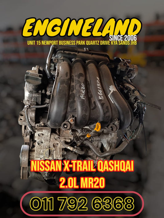 Nissan X-Trail, Qashqai 2.0L MR20 engine
