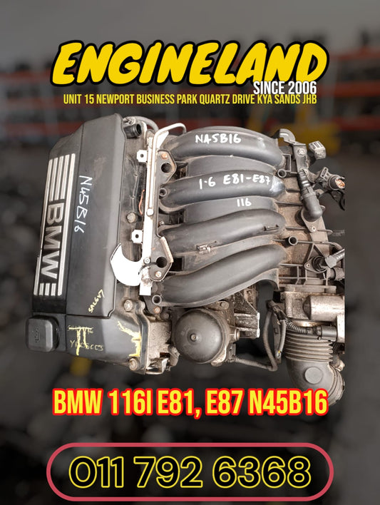 BMW 116i E81, E87 N45B16 engine