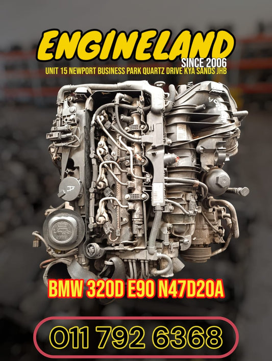 BMW 320d E90 N47D20A engine