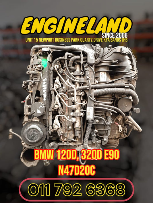 BMW 120d, 320d E90 N47D20C engine