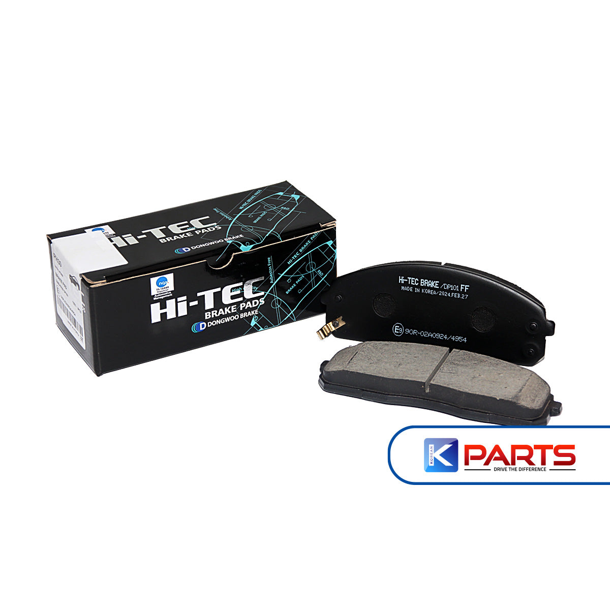 HYUNDAI H100 04-14 / KIA K2500 14 FRONT BRAKE PAD SET 581014FA00 / PH30 Hi-Tec
