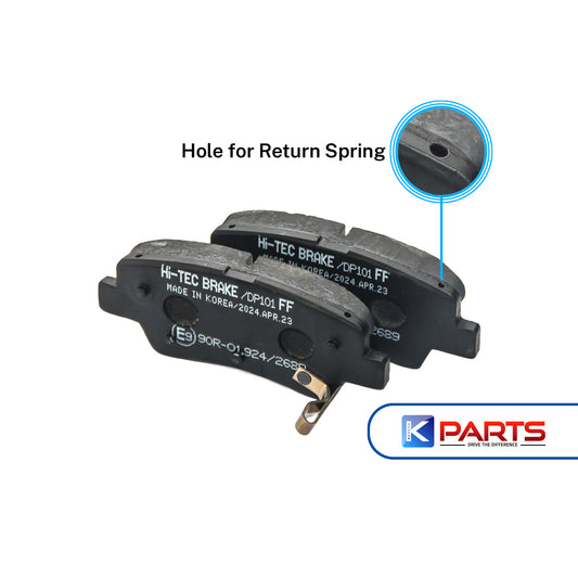 HYUNDAI / KIA / ELANTRA / SPORTAGE 16 G4NB 1.8 / 16 G4FJ 1600CC GAMMA PAD SET-REAR WHEEL BRAKE 58302D3A70