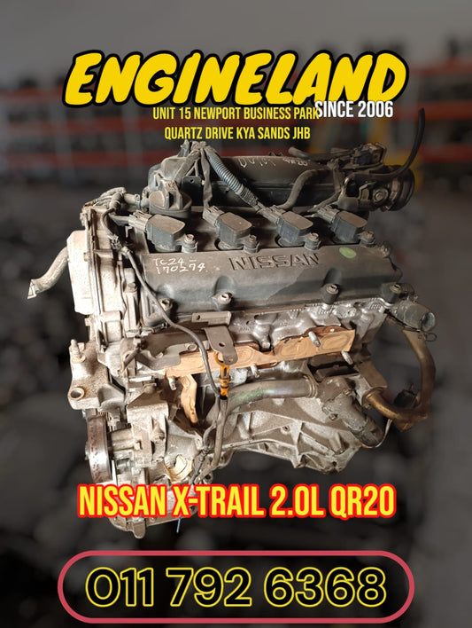 Nissan X-Trail 2.0L QR20 engine