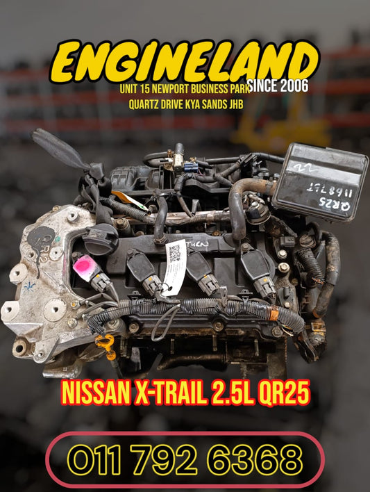 Nissan X-Trail 2.5L QR25 engine