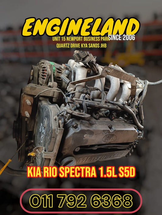 Kia Spectra / Rio 1.5L S5D engine