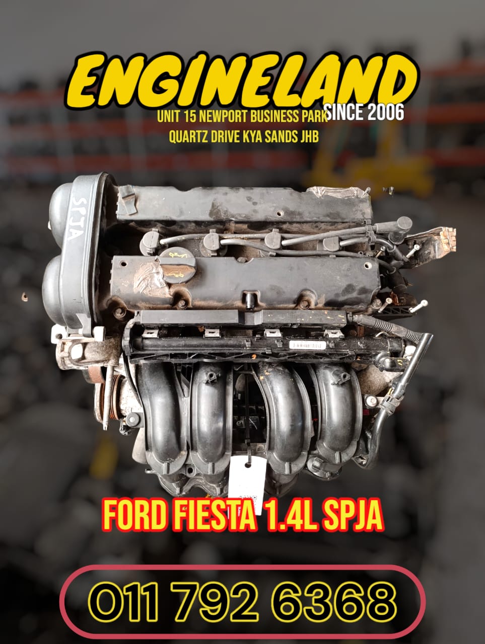 Ford Fiesta 1.4L SPJA engine