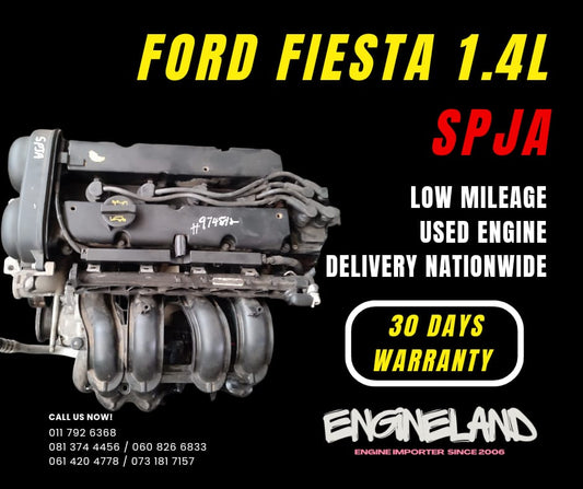 Ford Fiesta 1.4L SPJA engine