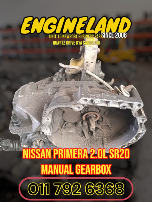 Nissan Primera 2.0L SR20 manual gearbox